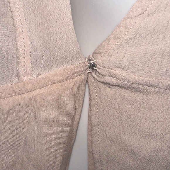 Astr The Label Pink Short Sleeve High Low Tie at the Waist Dress, Size M - Picture 8 of 10